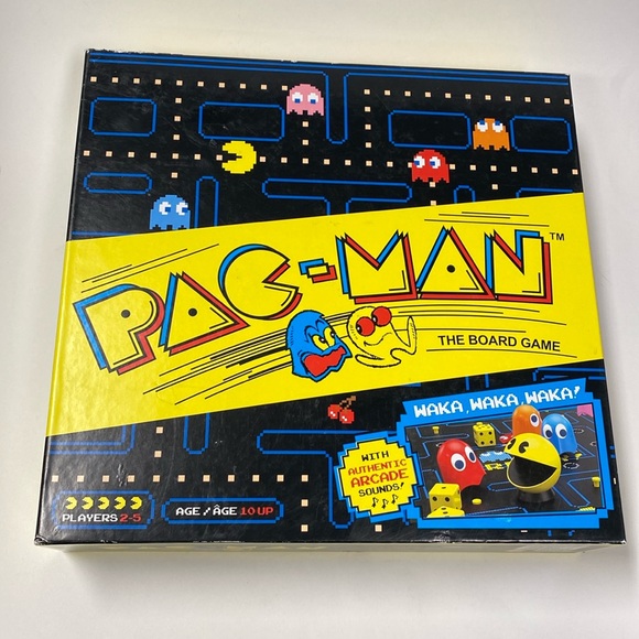 Pac-Man board game used missing a few pieces but can still be played make offer - Picture 1 of 9